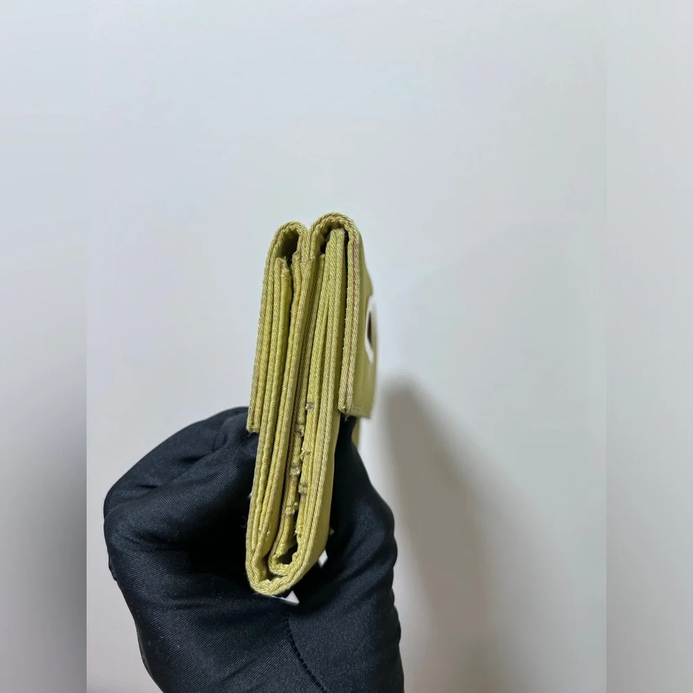 Vintage DIOR wallet.Green.Rare